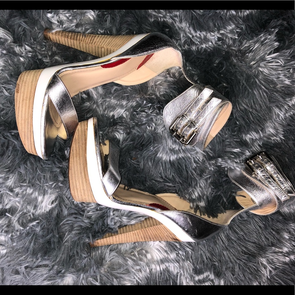 Rare Brioni Ankle Wrap Runway Heels